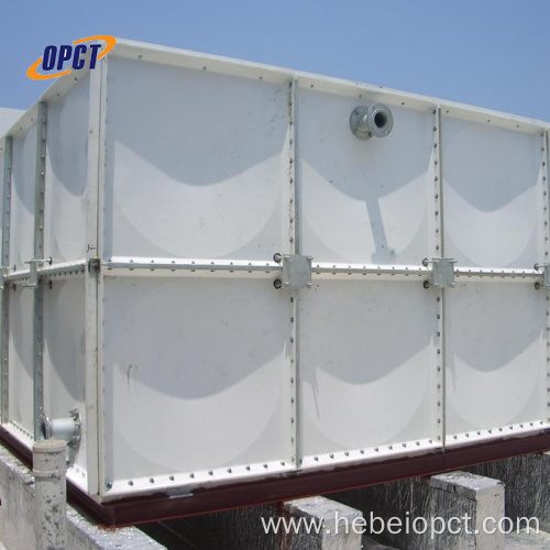 FRP assembly sectional rectangular water storage tank